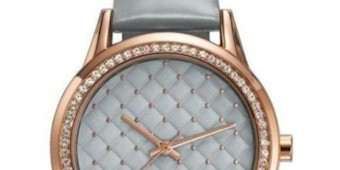 Dámske hodinky s nerezovým remienkom v striebornej farbe Excellanc
